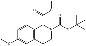 2-tert-butyl 1-methyl 6-methoxy-3,4-dihydroisoquinoline-1,2(1H)-dicarboxylate