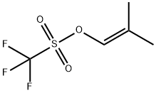 2-Methyl-1-propenyl Trifluoromethanesulfonate Struktur