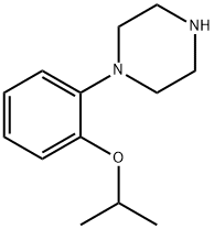 1-(2-isopropoxyphenyl)piperazine Struktur