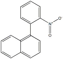 alpha-(o-Nitrophenyl)naphthalene Struktur