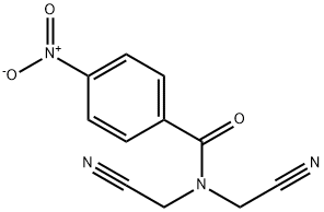 N,N-bis(cyanomethyl)-4-nitrobenzamide|