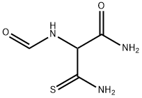 3-amino-2-(formylamino)-3-thioxoPropanamide Struktur