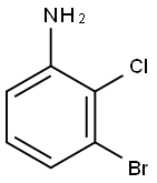 3-bromo-2-chloroaniline Struktur