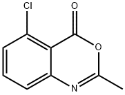 5-chloro-2-methyl-4H-benzo[d][1,3]oxazin-4-one Struktur