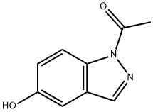 1-(5-hydroxy-1H-indazol-1-yl)-Ethanone Struktur