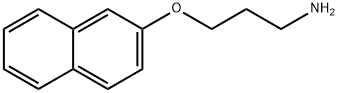 3-(2-naphthalenyloxy)-1-Propanamine Struktur