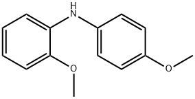 2-methoxy-N--4-methoxyphenyl-benzenamine Struktur