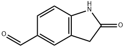 2-oxoindoline-5-carbaldehyde Struktur