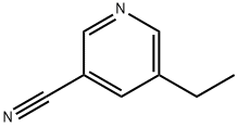 5-Ethylnicotinonitrile Struktur