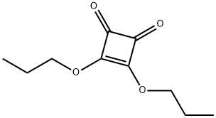 3,4-dipropoxycyclobut-3-ene-1,2-dione Struktur