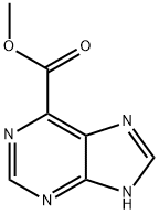 methyl 9H-purine-6-carboxylate Struktur