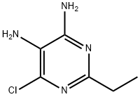 6-Chloro-2-ethylpyrimidine-4,5-diamine Struktur