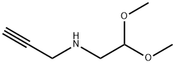 N-(2,2-dimethoxyethyl)-2-Propyn-1-amine Struktur