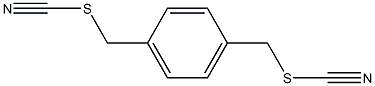 P-XYLYLENE DITHIOCYANATE Struktur