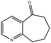 6,7,8,9-tetrahydro-5H-cyclohepta[b]pyridin-5-one Struktur