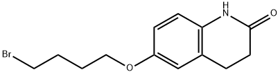 6-(4-bromobutoxy)-3,4-dihydro-2(1H)quinolinone Struktur