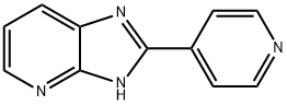 2-(4-pyridinyl)-3H-imidazo[4,5-b]pyridine Struktur