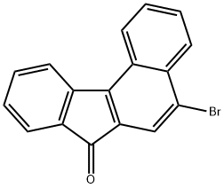 5-Bromo-benzo[c]fluoren-7-one Struktur