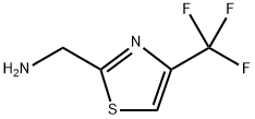 (4-(Trifluoromethyl)thiazol-2-yl)methanamine Struktur