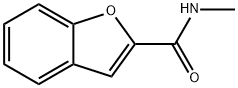 N-methyl-2-benzofurancarboxamide Struktur