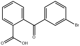 2-(3-bromobenzoyl)benzoic acid Struktur