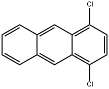 1,4-DICHLORO-ANTHRACENE Struktur