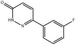 6-(3-fluorophenyl)pyridazin-3(2H)-one Struktur