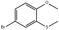 5-Bromo-2-methoxythioanisole Struktur