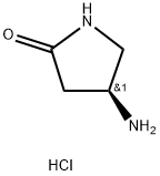 (4S)-4-aminopyrrolidin-2-one hydrochloride Struktur