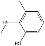 3-methyl-2-(methylamino)phenol Struktur