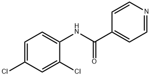 N-(2,4-dichlorophenyl)pyridine-4-carboxamide Struktur