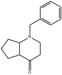 1-Benzylhexahydro-1H-cyclopenta[b]pyridin-4(4aH)-one Struktur