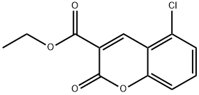 Ethyl 5-chloro-2-oxo-2H-chromene-3-carboxylate Struktur