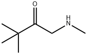 2-Butanone, 3,3-dimethyl-1-(methylamino)- Struktur