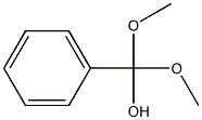 Dimethoxy(phenyl)methanol Struktur