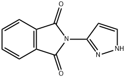 2-(1H-pyrazol-3-yl)isoindoline-1,3-dione Struktur