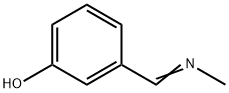 (E)-3-((methylimino)methyl)phenol Struktur