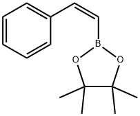 (Z)-4,4,5,5-tetramethyl-2-styryl-1,3,2-dioxaborolane Struktur