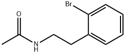 N-(2-bromophenethyl)acetamide Struktur