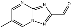 6-methyl-[1,2,4]triazolo[1,5-a]pyrimidine-2-carbaldehyde Struktur