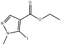 Ethyl 5-iodo-1-methyl-1H-pyrazole-4-carboxylate Struktur