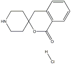 spiro[isochroman-3,4'-piperidin]-1-one hydrochloride Struktur