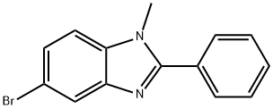 5-溴-1-甲基-2-苯基-1H-苯并咪唑, 760212-73-5, 結(jié)構(gòu)式