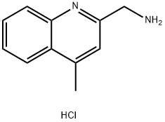 (4-Methylquinolin-2-yl)methanamine dihydrochloride Struktur