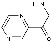 2-amino-1-(pyrazin-2-yl)ethanone Struktur