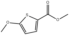 methyl 5-methoxythiophene-2-carboxylate Struktur