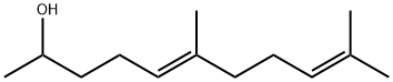 (E)-6,10-dimethyl-5,9-undecadien-2-ol Struktur