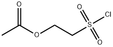 2-(chlorosulfonyl)ethyl acetate Struktur