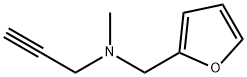 Furan-2-ylmethyl-methyl-prop-2-ynyl-amine Struktur