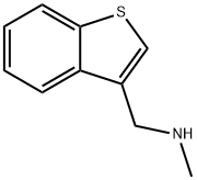 N-methyl-benzo[b]thiophene-3-methanamine Struktur